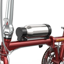 Colonne de direction de l'OneSport OT02 Pro coloris rouge