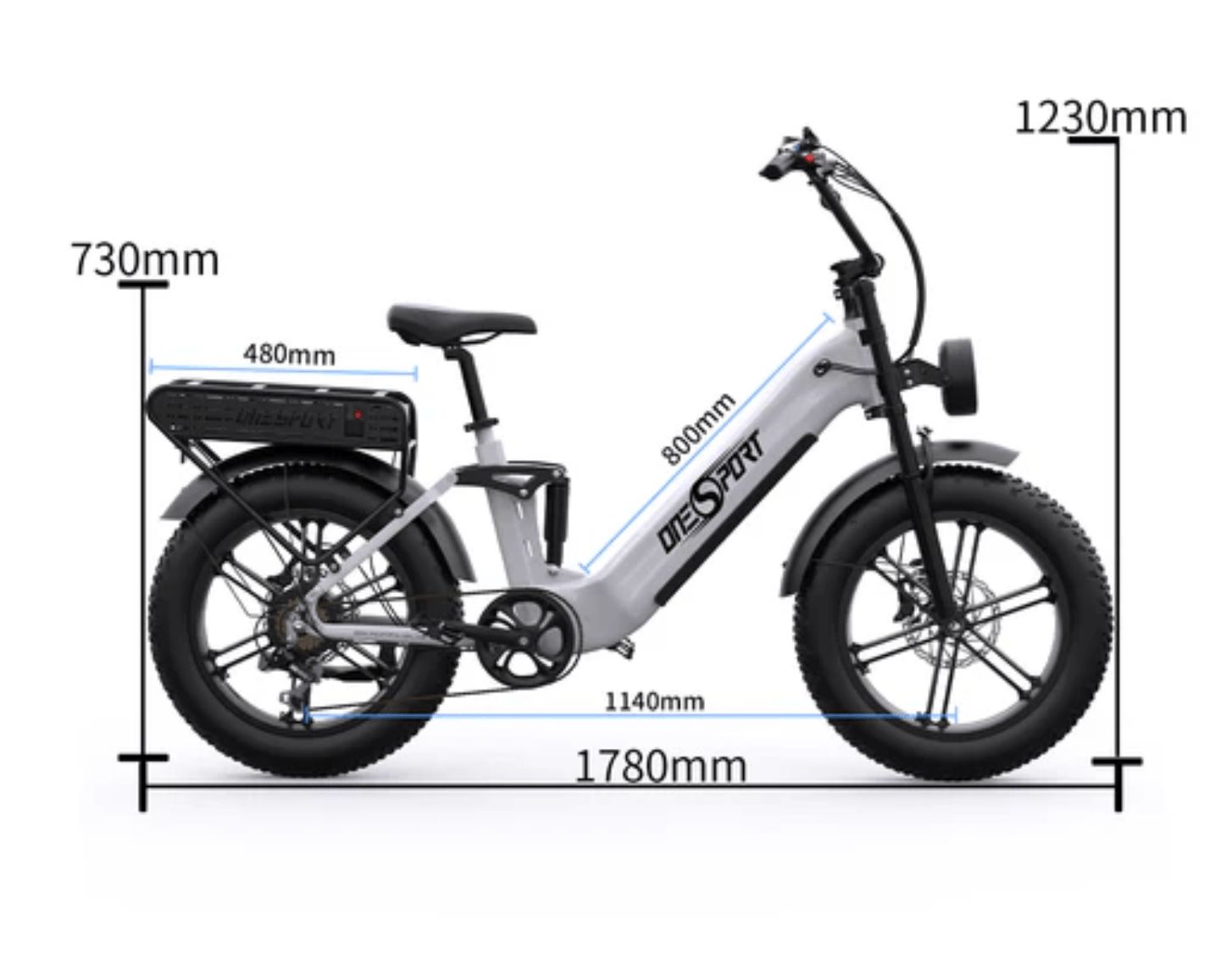 Onesport OT08 Pro - Elcykel - Wheelyshop