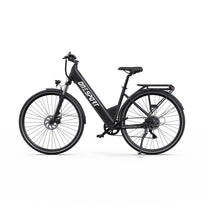Vélo électrique OneSport OT12 vu de profil coloris noir