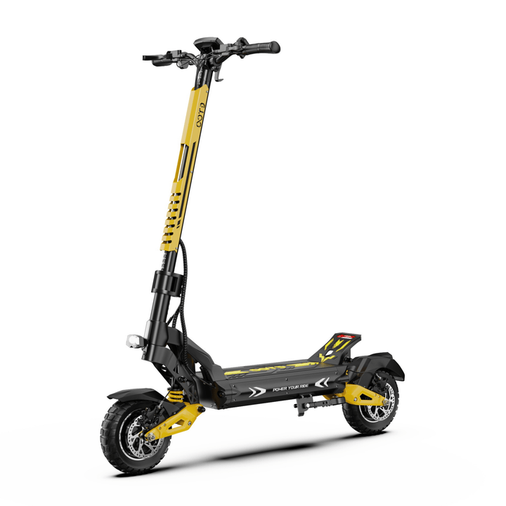 Trottinette électrique OOTD SR3 vue de trois-quarts avant