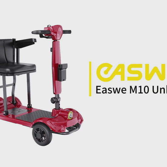 EASWE M10 Electric Mobility Scooter for Seniors Unboxing - Comfortable, Easy to Use & Affordable