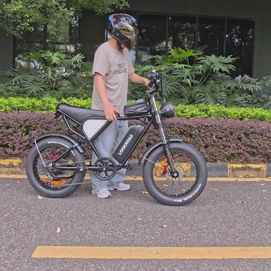 LOOKROAD L20 Fat Tire E-Bike  Off-Road Adventure & Daily Urban Commuter E-Bike