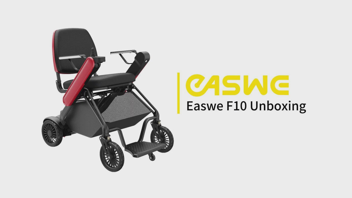 Easwe® F10 Unboxing – Auto Folding Electric Wheelchair