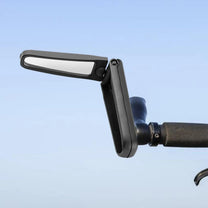 Rétroviseur pliable intelligent sur le vélo, vue de biais