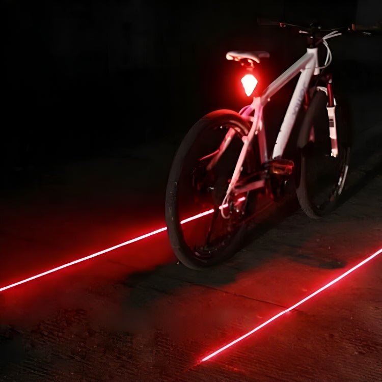 Smart baklampa med laser - Tillbehör - Wheelyshop