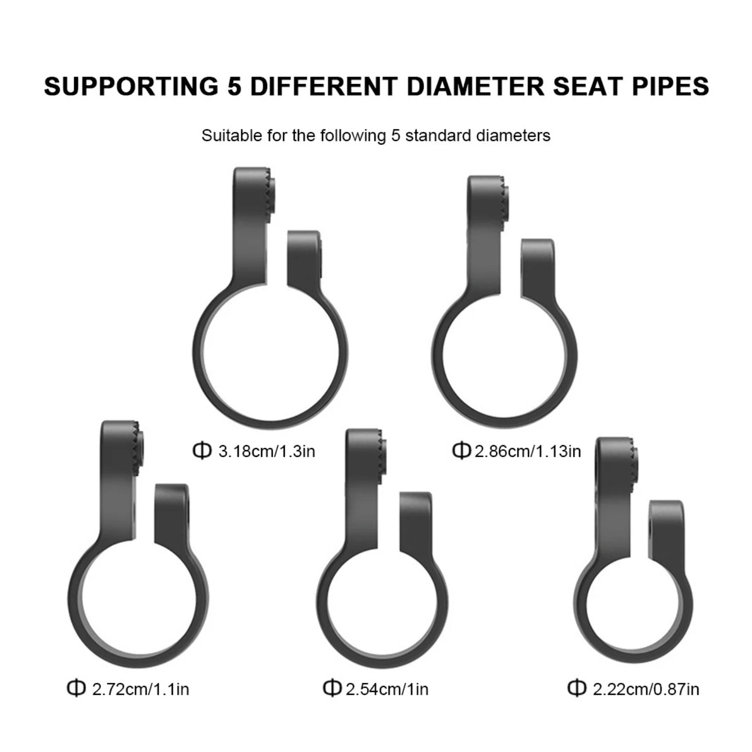 Smart bakre reflex med AirTag - hållare - Tillbehör - Wheelyshop