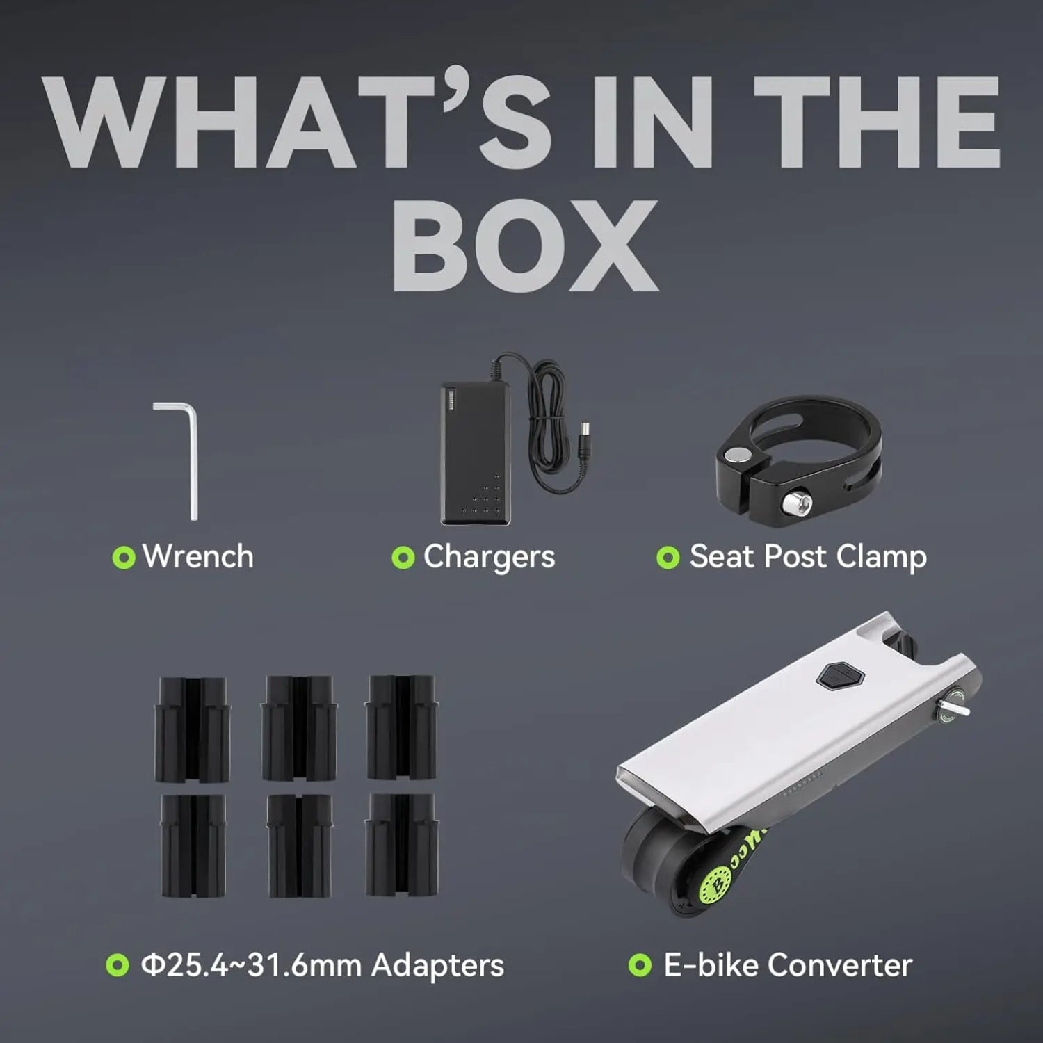 Smart elassistans - kit för cykel - Tillbehör - Wheelyshop