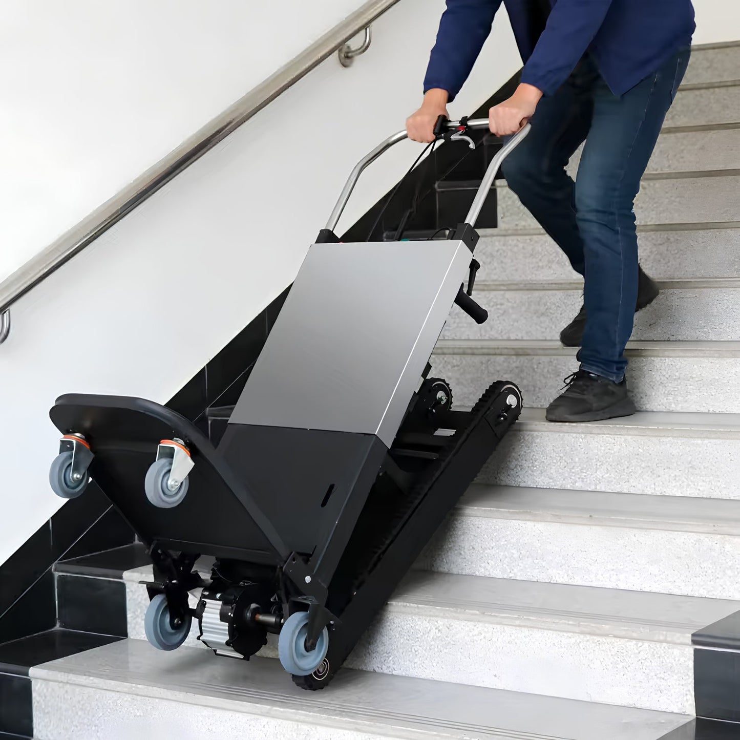 Smart elektrisk trappklättrande transportvagn - Tillbehör - Wheelyshop