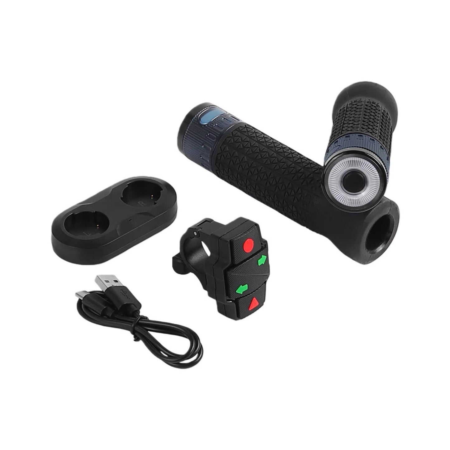 Smart gummihandtag med blinkers Plus - Tillbehör - Wheelyshop