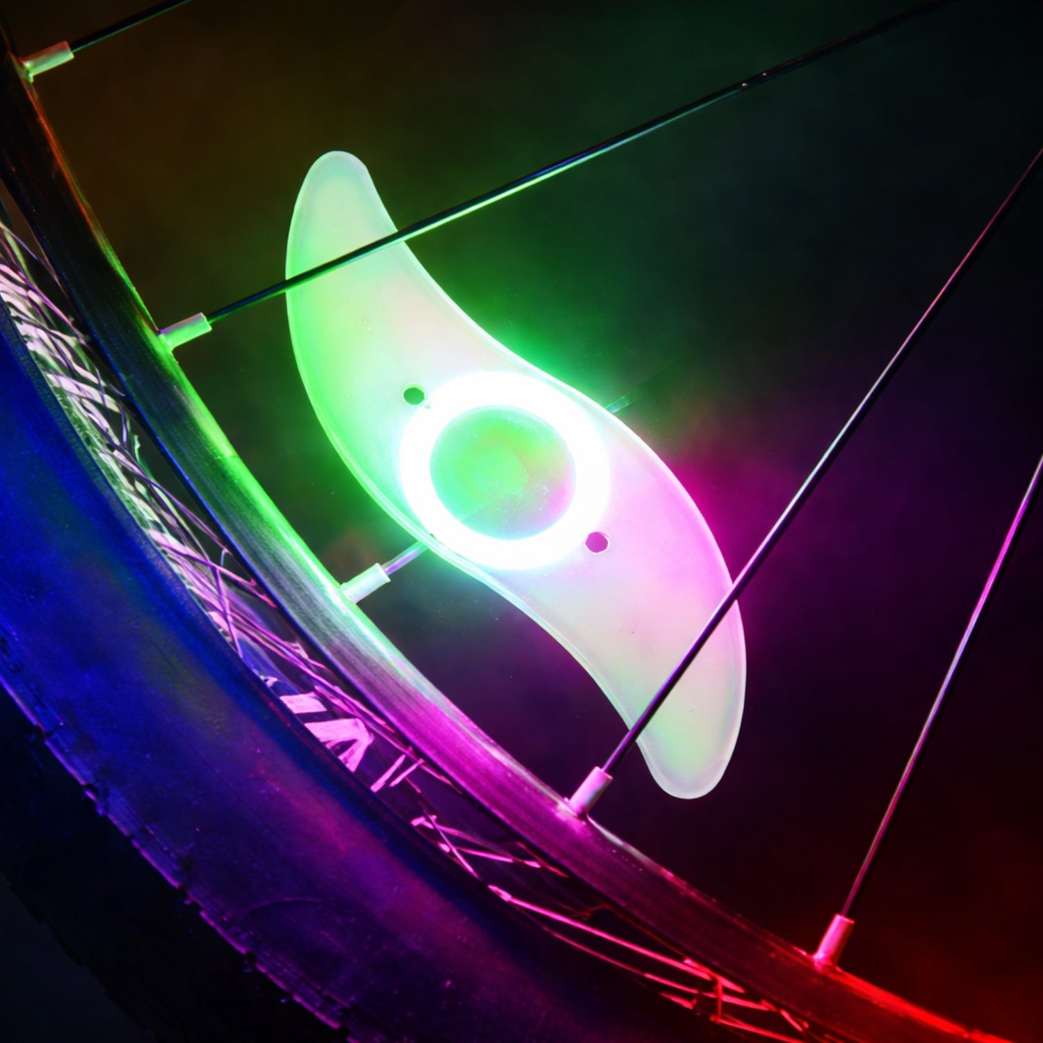 Smart LED - lampa cykelhjul - Tillbehör - Wheelyshop