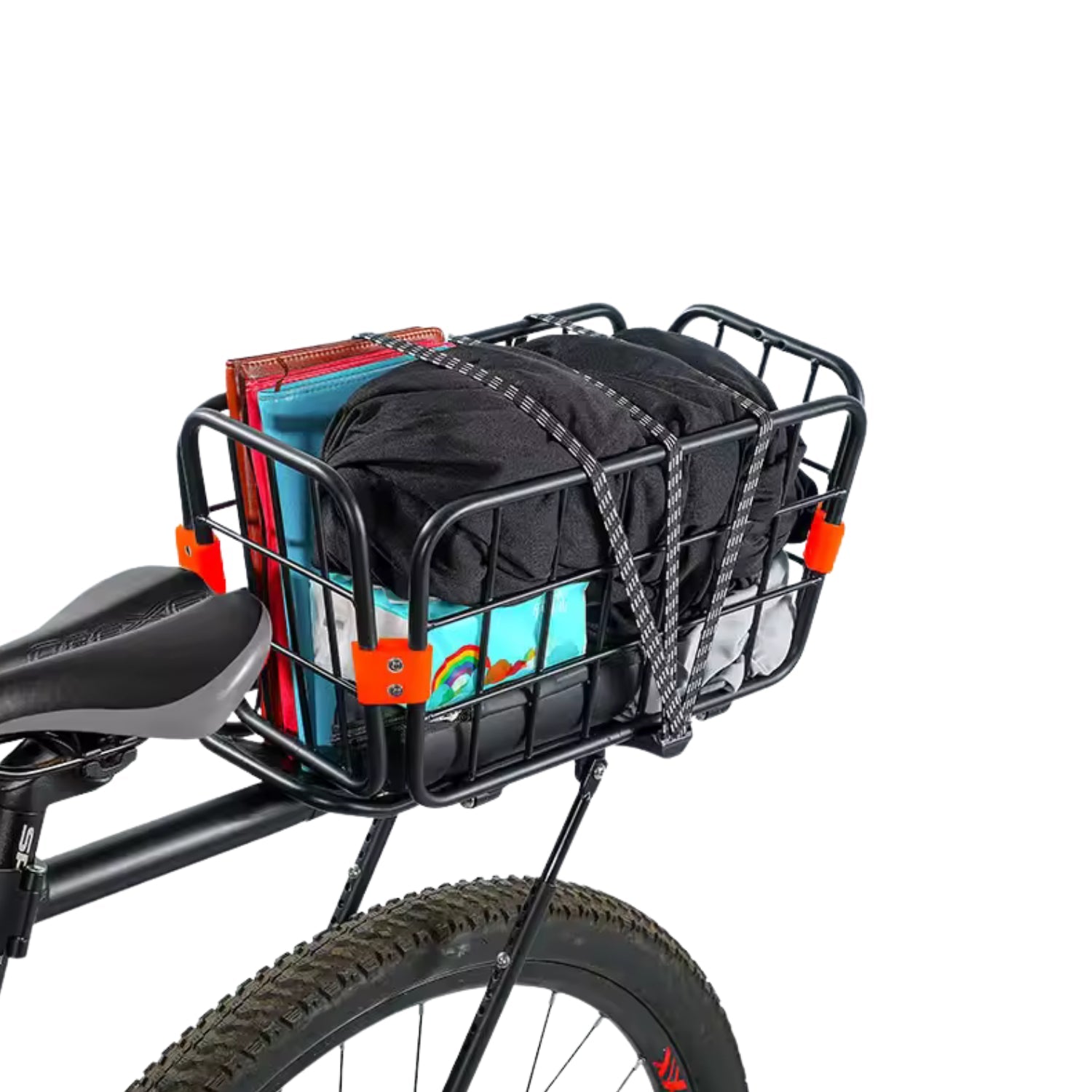 Smart pakethållare cykel med korg - Tillbehör - Wheelyshop