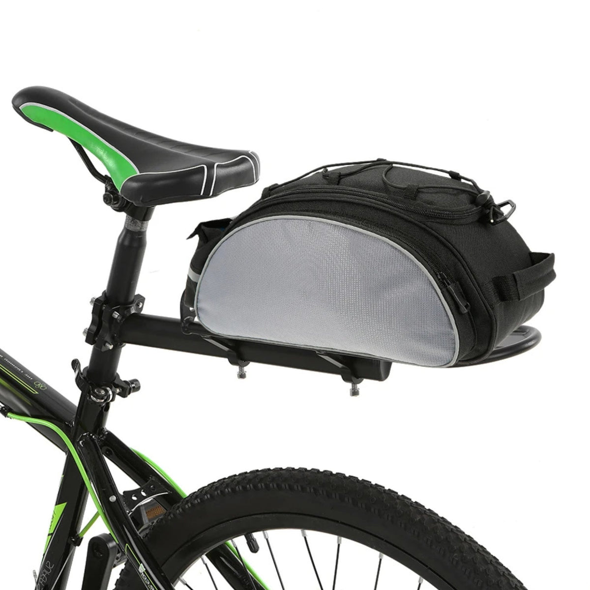 Porte-bagages intelligent pour vélo (version 1) avec un sac