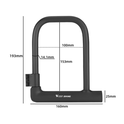 Smart U - lås - Tillbehör - Wheelyshop