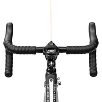Corde de remorquage rétractable intelligente avec crochet pour vélo, vue arrière de biais