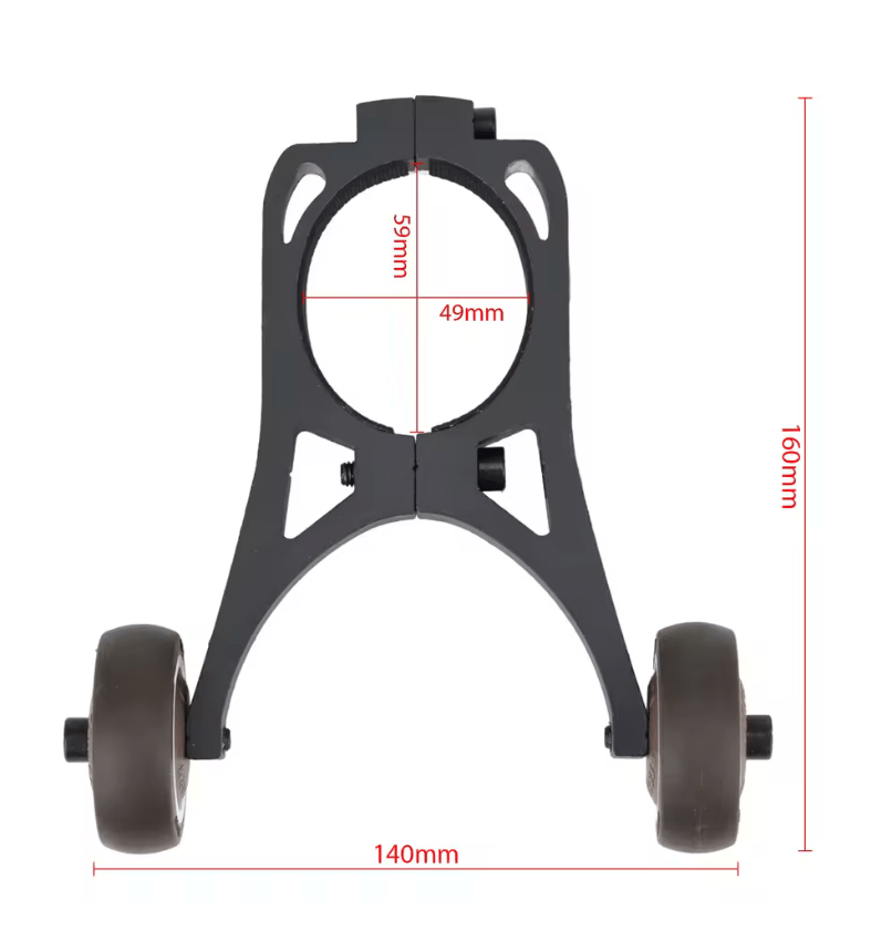 Smart vikbar hjulstöd - Tillbehör - Wheelyshop