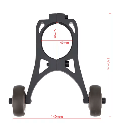 Smart vikbar hjulstöd - Tillbehör - Wheelyshop