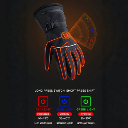 Smarta elektriska värmehandskar - Tillbehör - Wheelyshop