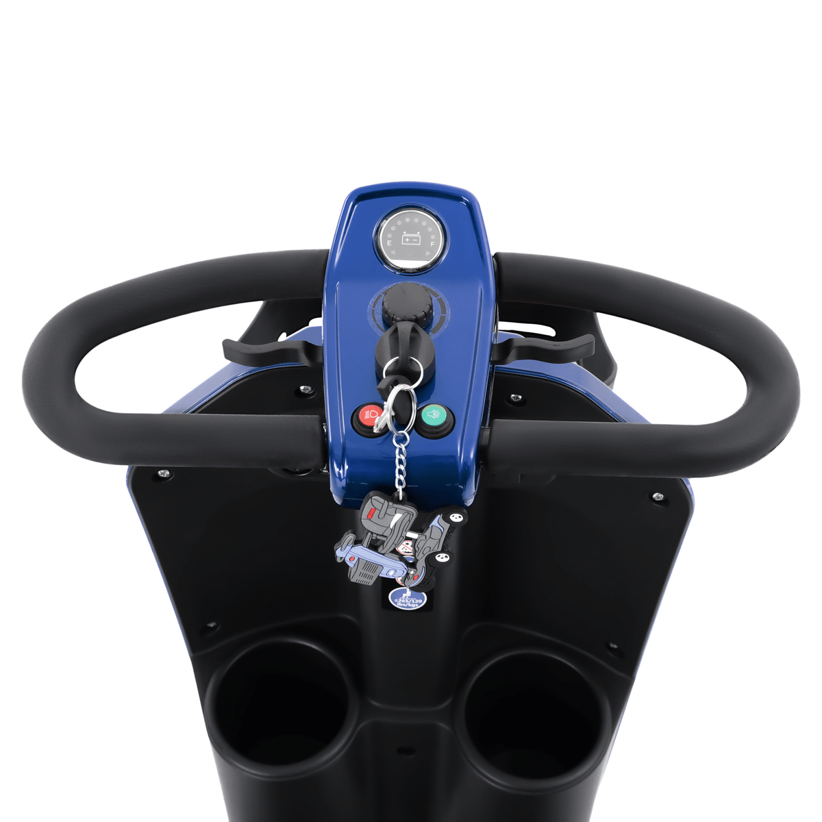 Guidon du Sweetrich Max Plus avec écran et commandes