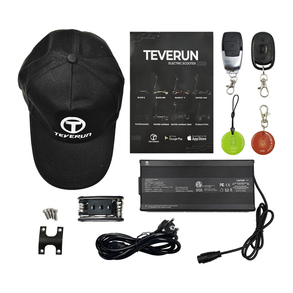 TEVERUN FIGHTER SUPREME 7260R V4 (FÖRHANDSBOKNING) - Elsparkcykel - Wheelyshop