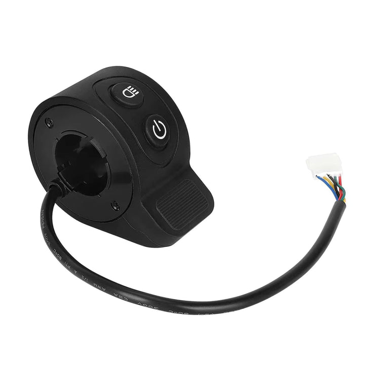 Accélérateur pouce pour HX X6/X7/X8 en noir, vue de biais