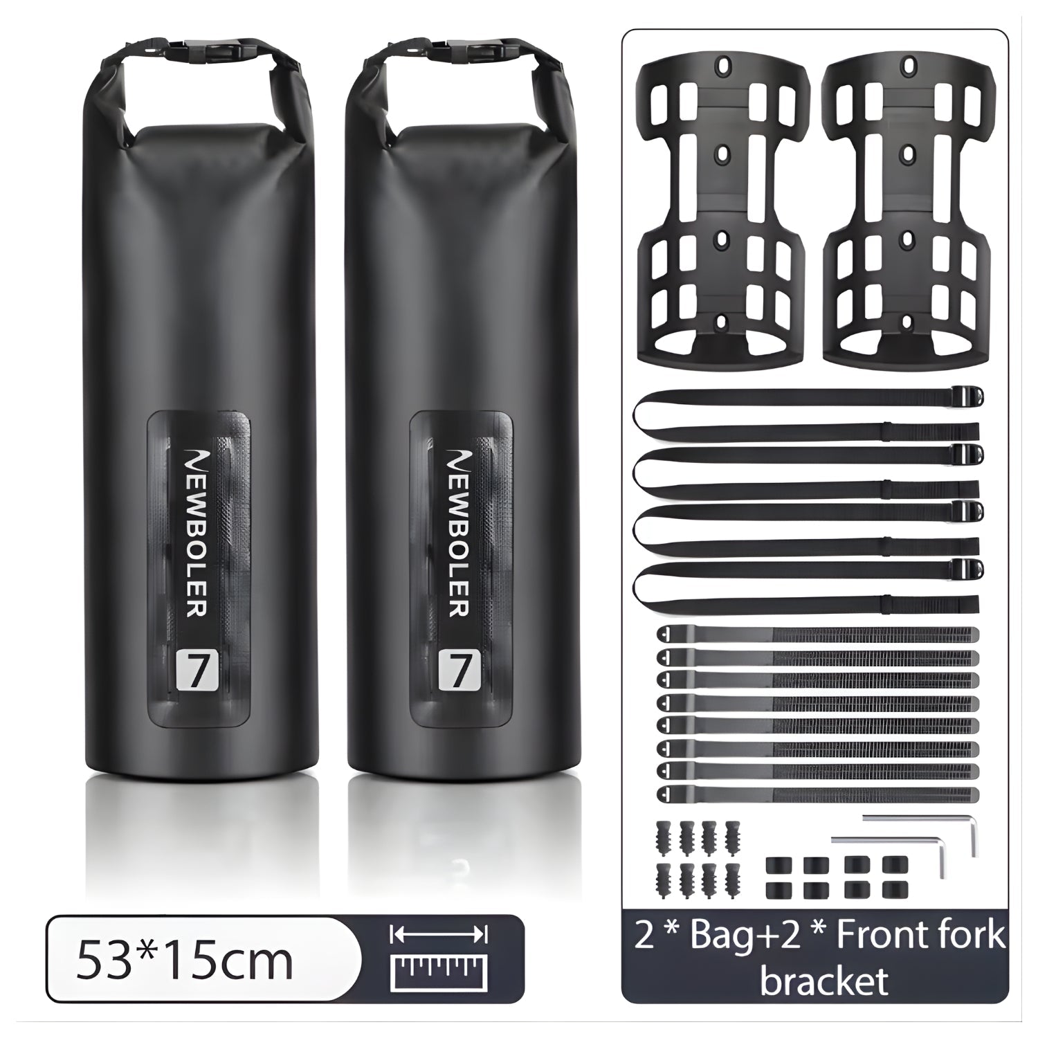 Vattentät frontväska för Cykel - Tillbehör - Wheelyshop