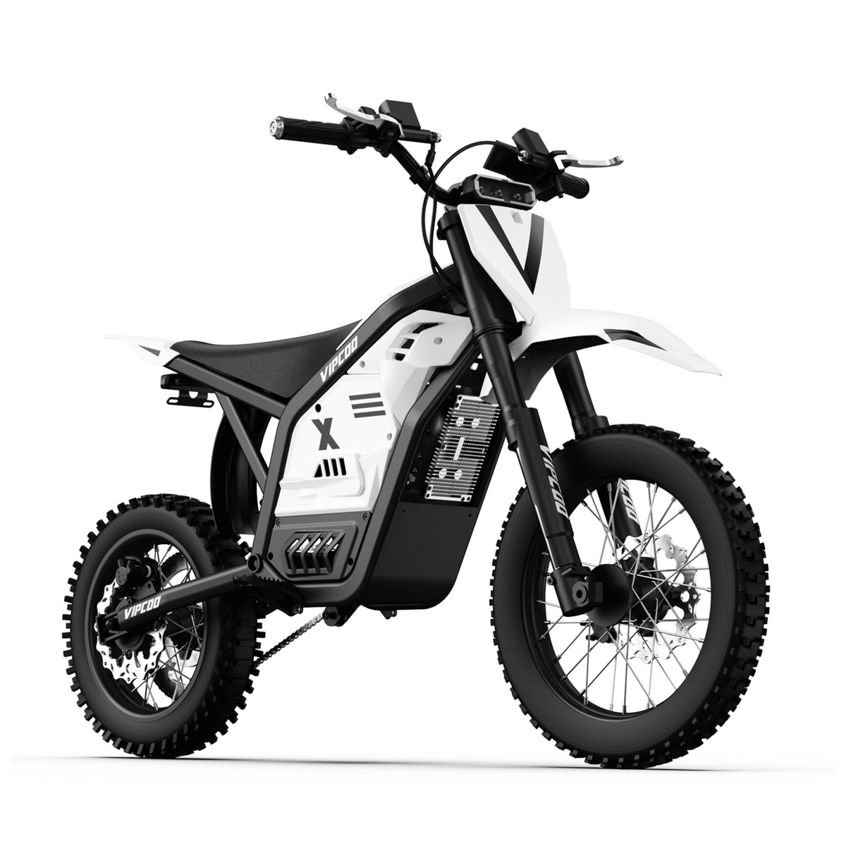 Moto-cross électrique Vipcoo H2 vue de face