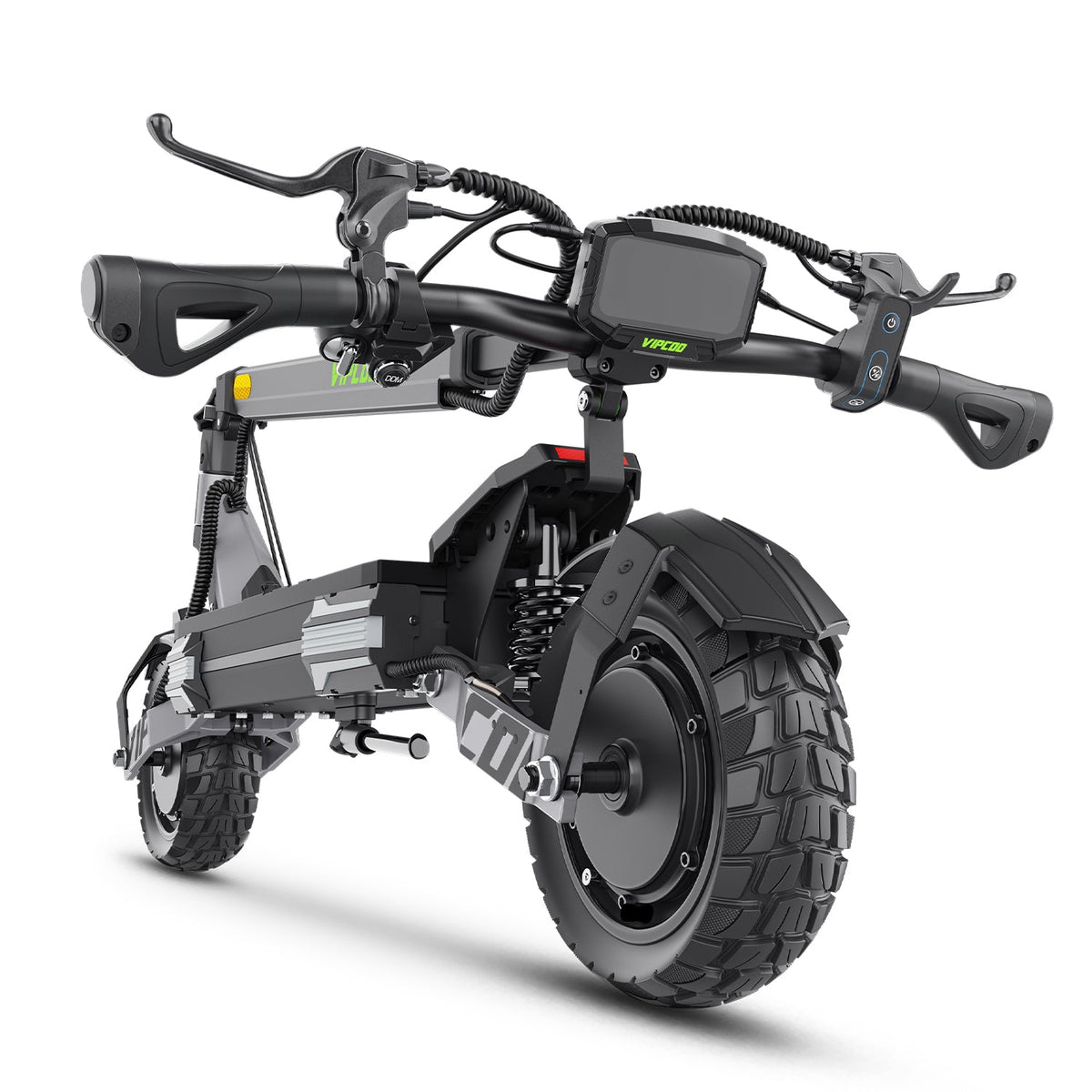 Trottinette électrique VIPCOO VS6 Pro pliée