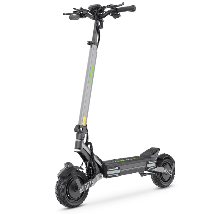 Trottinette électrique VIPCOO VS6 Pro vue de trois-quarts avant