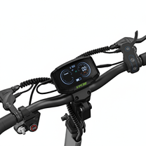 Guidon de la VIPCOO VS6 Pro avec écran et commandes