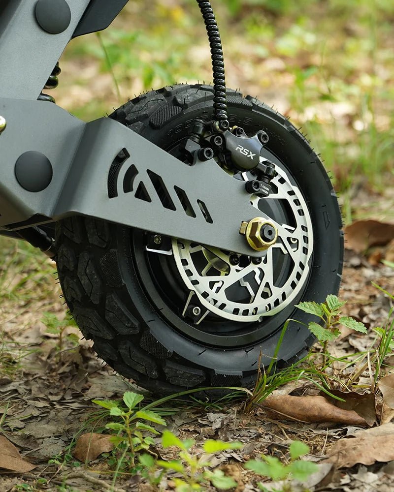 Roue avant et fourche de la VIPCOO VS9