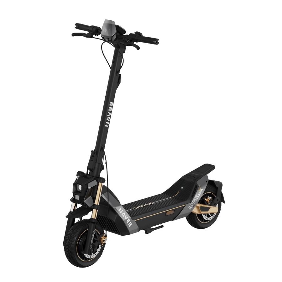 NAVEE NT5 Ultra X trottinette électrique vue de trois-quarts avant