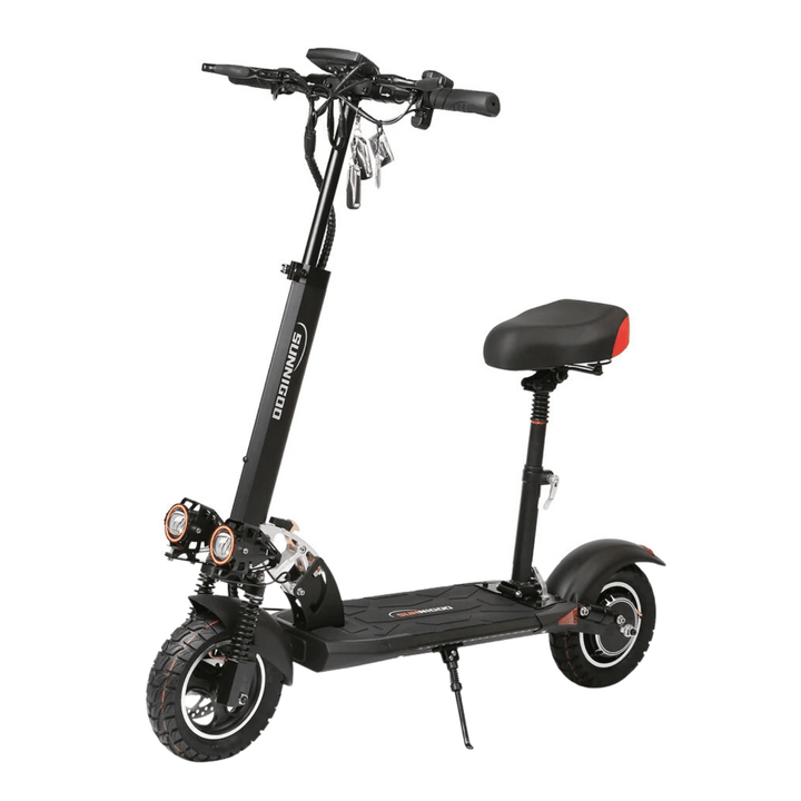 Trottinette électrique Wheely N3L Max vue de trois-quarts avant