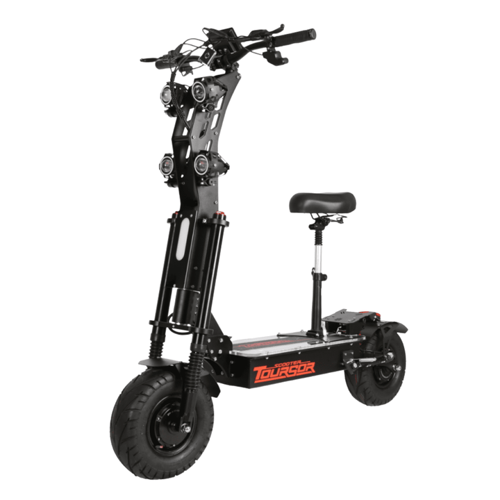 Trottinette électrique Wheely X14 Pro vue de trois-quarts avant