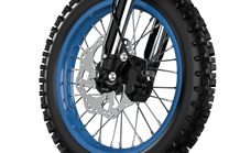 Roue avant et fourche de la ZAWES S3