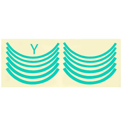 Reflektiv säkerhetsdekal hjul - Tillbehör - Wheelyshop